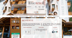 Desktop Screenshot of hotelsassorosso.it